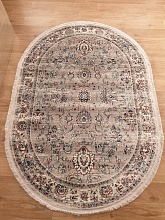 Ковер BROOKLYN 08618G GREY / GREY Овал