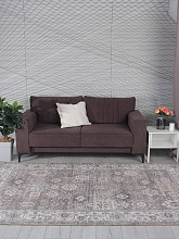 Ковер низковорсовый нескользящий LAVIN AB809B D.BEIGE