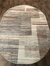 Ковер EFES G498C WHITE / SALMON Овал