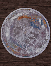 Ковер RIM 05708G GREY / GREY Овал