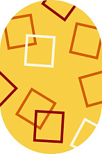 SUNRISE V853 YELLOW-ORANGE Овал