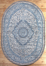 Ковер STYLE ML002 030 BLUE Овал