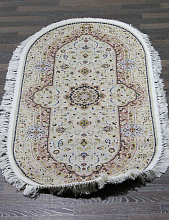 Ковер MASHAD PRESTIGE 02315A CREAM/L.PINK Овал