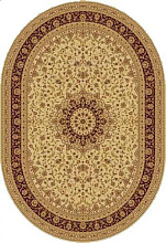 Ковер шерстяной Floare ISFAHAN 207-1659 ОВАЛ 