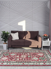 Ковер DARGA F667 RED-CREAM