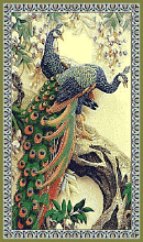 Ковер по индивидуальному проекту ПАВЛИН 