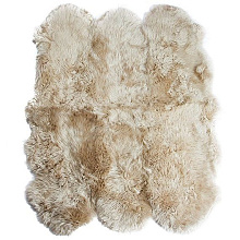 Овчина Новозеландская   6-ти шкурная шампань