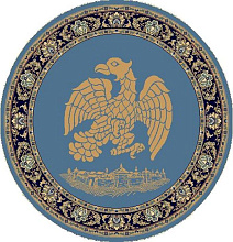 Ковер шерстяной Floare ORLET 2 488-4519 КРУГ