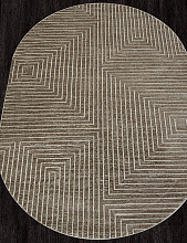 SIROCCO E256AL BROWN / BEIGE Овал