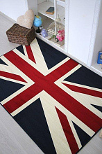 Ковер Британский Флаг Union Jack темно-синий 