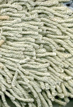 Ковер Шегги акрил B23 светло-салатовый ОВАЛ