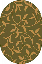 Ковер RIVIERA v882 GREEN-BEIGE Овал