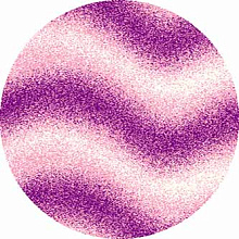 COMFORT SHAGGY 2 s601 BONE-PURPLE Круг