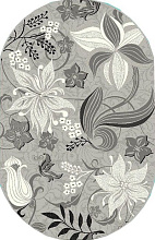 Ковер Графит 30762-05 ОВАЛ 