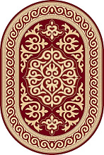 Ковер DA VINCI D153 RED Овал