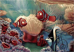 Ковер Рыбка плавает на дне