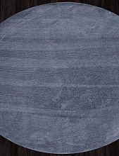 Ковер из искусственного меха RABBIT PX2000 GRAY Круг