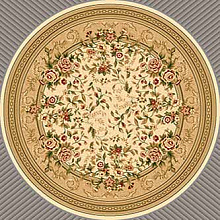 Ковер IZMIR D197 CREAM Круг