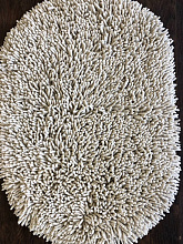 Ковер Индия Хлопок RAINBOW IVORY Овал