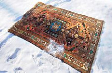 Как почистить шелковый ковер в домашних условиях