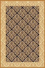 Ковер IZMIR D717 BLACK-BEIGE