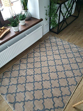 Ковер Scandinavian TRELLIS 37 brown-grey