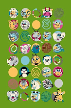 Ковер детский FUNKY TOP SUS green