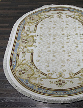 Ковер LORA 09004A MAVI / MAVI Овал