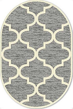 Ковер рельефный SOHO 5519-16813 ОВАЛ 