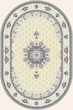 Ковер Amira 4924A L.Grey-L.Grey Овал