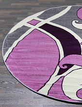 Ковер SUNRISE 2 V816 GRAY-LILAC Круг