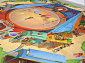 Детский развивающий 3D ковер Цирк Шапито 86028