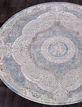 Ковер ARMINA 03880A BLUE / BLUE Круг