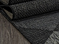 Ковер-циновка INDIGO S118 D.GRAY-BLACK