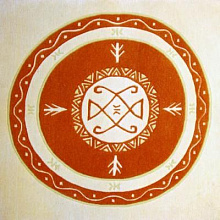 Ковер для медитации 555