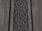 Ковровая дорожка циновка VEGAS S001 D.GRAY-BLACK