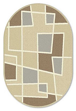 Рельефный ковер Soho 1715-15055 ОВАЛ