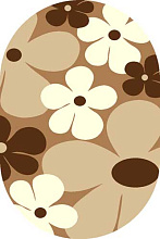 Ковер VISION DELUXE V148 MUSTARD Овал