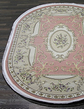Ковер NAPOLI 9003B PINK / PINK Овал