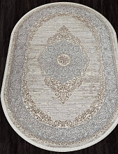 Ковер MARMARIS 26913A GRY / D.BEIGE Овал
