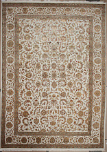 Ковер Индия шерсть шелк 14x14 SE-KASAN.A IVORY / IVORY