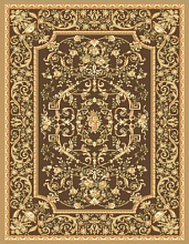 Рельефный ковер из вискозы VENEZIA 5008 193813 brown