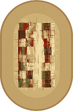 Ковер для детей и взрослых STANDARD TELESTO beige ОВАЛ