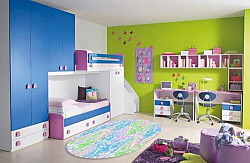 Ковер для детей MICROFLOR 3081c ОВАЛ 