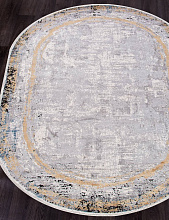 Ковер ERVA 18126 GOLD / GRAY Овал