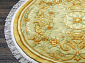 90 LINE WOOLEN HANDK-KNOTTED EG-36 YELLOW Круг