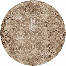 Ковер DOLCE F277 BEIGE-BROWN Круг