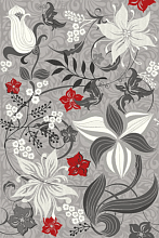 Ковер Графит 09-30762-55 ОВАЛ 