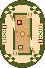 Ковер KAMEA 5462 GREEN Овал