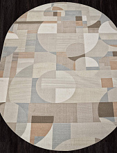 AFINA F409AF BROWN / PUDRA Овал